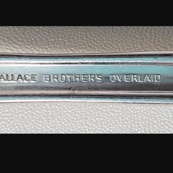 Vintage Wallace Bros. Fortune Salad/Dessert Forks – Set of 15 Silverplate - Picture 5 of 5